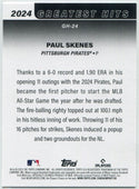 Paul Skenes 2025 Topps Greatest Hits Card #GH-24
