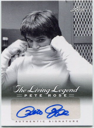 Pete Rose 2012 Leaf The Living Legend Autographed Card #AU-14