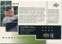 Mark O'Meara 2003 Upper Deck Dual Relic & Autographed Card #GB-MO
