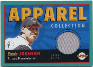 Randy Johnson 2004 Upper Deck Play Ball Apparel Collection Jersey Card #AC-RJ