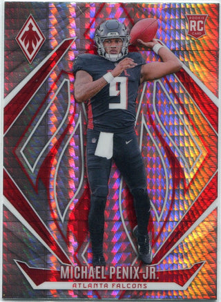 Michael Penix Jr. 2024 Panini Phoenix Hyper Prizm RC #229