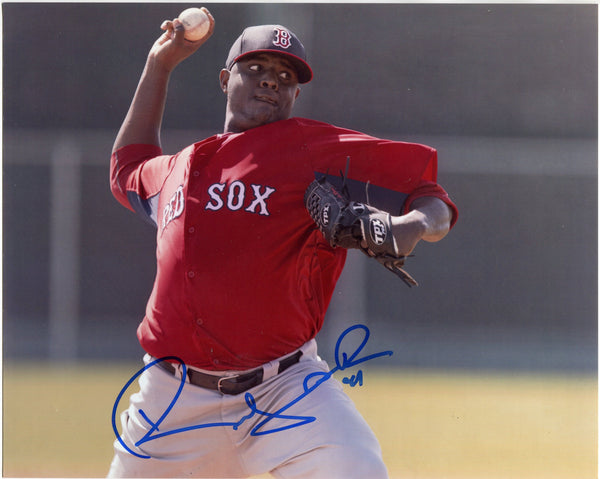 Ruby De La Rosa 98 MPH Autographed 8x10 Photo