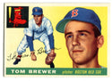 Tom Brewer 1955 Topps #83 Card