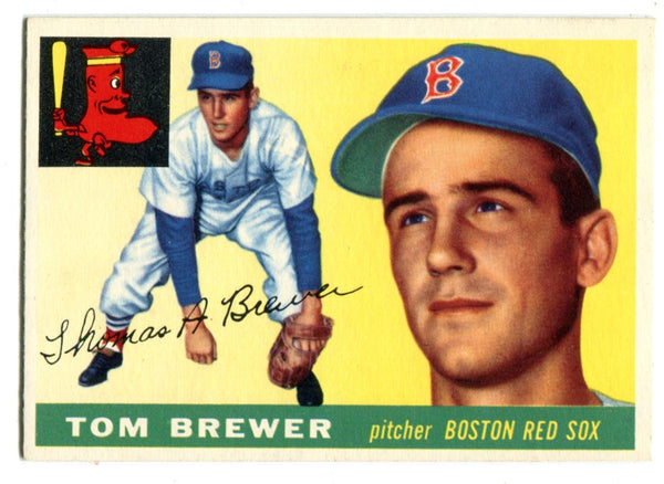 Tom Brewer 1955 Topps #83 Card