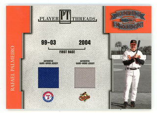 Rafael Palmeiro 2004 Donruss Throwback Threads Patch Relic #PT-51