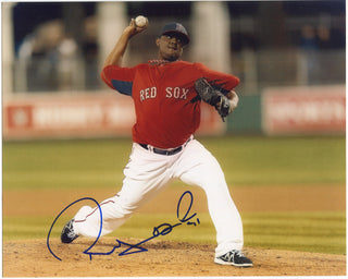 Ruby De La Rosa 98 MPH Autographed 8x10 Photo