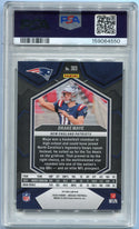 Drake Maye 2024 Panni Mosaic Pink Camo Prizm RC #303 PSA Graded 9