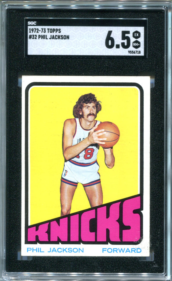 Phil Jackson  1972-73 Topps #32 SGC 6.5 Card