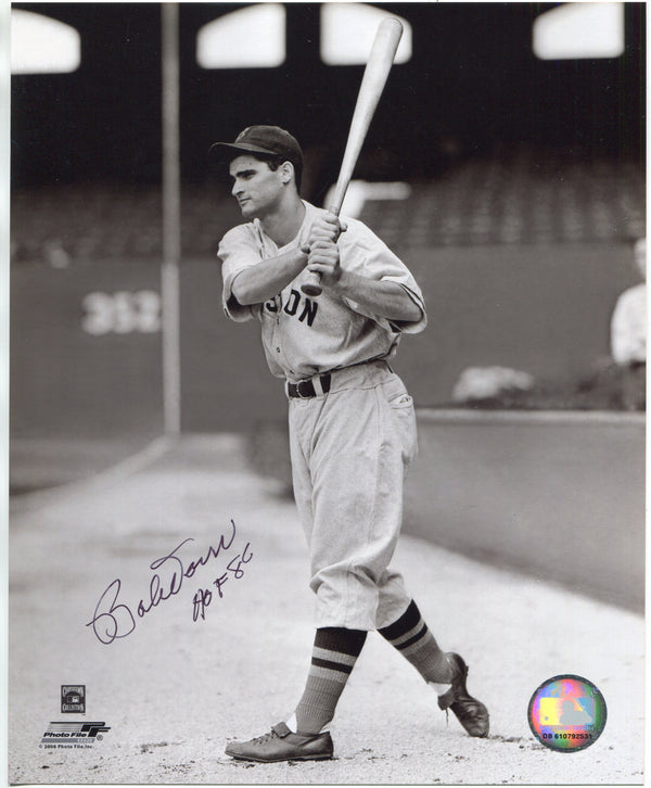 Bobby Doer Autographed "HOF 86" 8x10 Photo