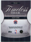 Alex Sarr 2025 - 2026 Bowman Chrome Timeless Touch Autographed Card #TTA-AS