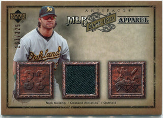 Nick Swisher 2006 Upper Deck Artifacts MLB Game-Used Apparel Jersey Card #MLB-NS 167/325
