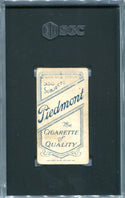 Bill Shipke 1910 Piedmont Cigarettes T206 SGC 1 Card