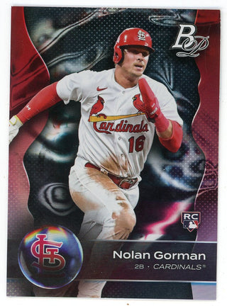 Nolan Gorman 2023 Bowman Platinum #77