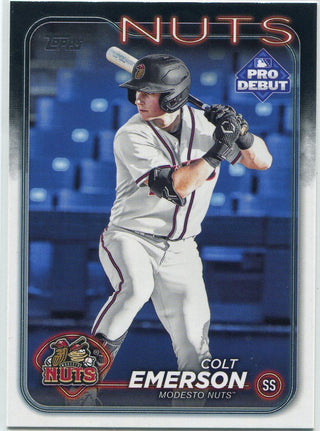 Colt Emerson 2024 Topps Pro Debut RC #PD-168