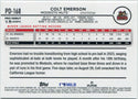 Colt Emerson 2024 Topps Pro Debut RC #PD-168