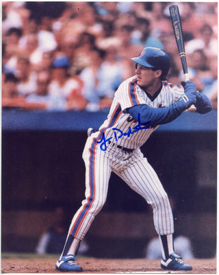 Lenny Dykstra Autographed 8x10 Baseball Photo