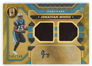 Johnathan Mingo 2023 Panini Gold Standard Autographed Patch Relic #256