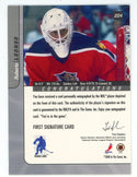 Roberto Luongo 2001 Signature Series #204