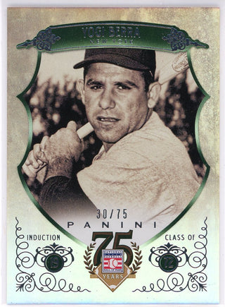 Yogi Berra 2014 Panini Hall of Fame Card #41