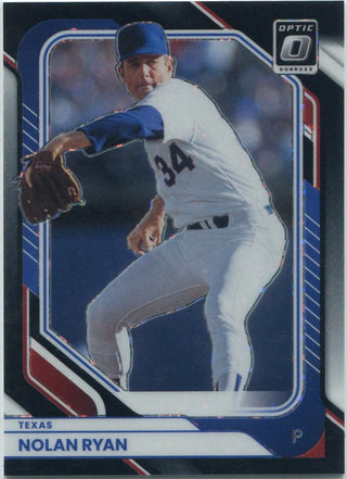 Nolan Ryan 2026 Panini Donruss Optic Black Circles Prizm Card #32