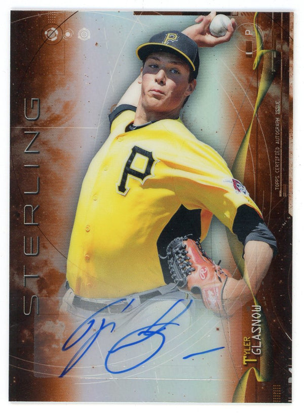 Tyler Glasnow 2014 Topps Autographed Sterling Card #BSPA-TG