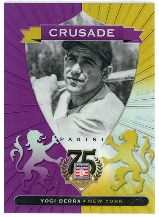 Yogi Berra 2014 Panini Hall of Fame Crusade Card #41