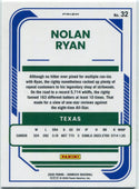 Nolan Ryan 2026 Panini Donruss Optic Black Circles Prizm Card #32