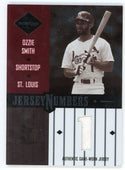 Ozzie Smith 2003 Leaf Limited Jersey Numbers Patch Relic #JN-50
