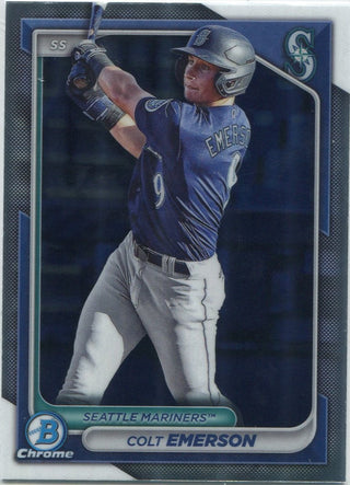Colt Emerson 2024 Bowman Chrome Prospects RC BCP-10