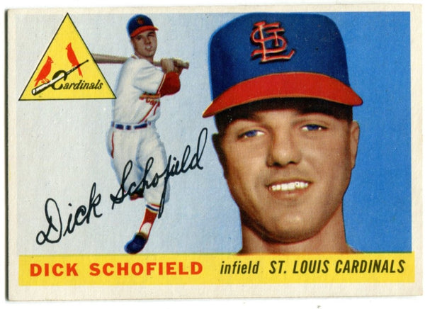 Dick Schofield 1955 Topps #143 Card