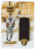 Josh Jacobs 2023 Panini Gold Standard Patch Relic #20