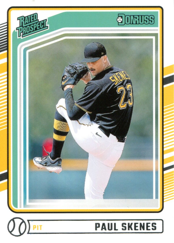 Paul Skenes 2024 Panini Rated Prospect Card | Hollywood Collectibles