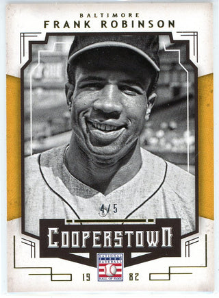 Frank Robinson 2015 Panini Cooperstown Card #34