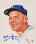 Whitey Ford Autographed Ron Lewis Lithograph 502/5000
