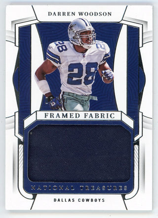 Darren Woodson 2022 Panini National Treasures Patch Relic #FFA-DWO