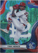 Tink Hence 2024 Bowman's Best Top Prospect Aqua Lava Refractor RC #TP-24 166/199