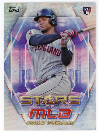 Oscar Gonzalez 2023 Topps Stars of MLB #SMLB-43