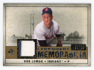 Bob Lemon 2008 Upper Deck Legendary Memorabilia Patch Relic #LM-LE