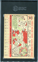 Chuck Tanner 1956 Topps #69 SGC 2 Card