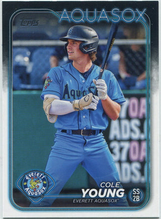 Cole Young 2024 Topps Pro Debut RC #PD-76