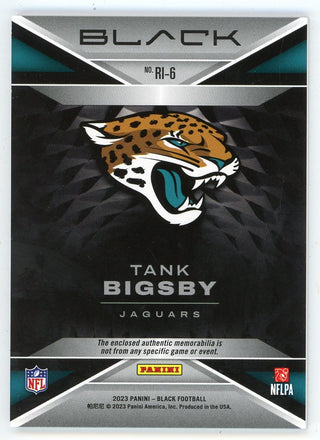 Tank Bigsby 2023 Panini Black Patch Relic Rookie Card #RI-6