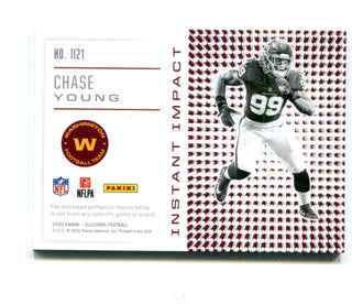 Chase Young 2020 Panini Instant Impact Illusions #1121 Card