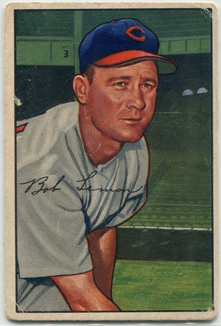 Bob Lemon 1952 Bowman Card #23
