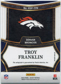 Troy Franklin 2024 Panini Select Autographed Blue Prizm RC #RSP-TFN 62/149