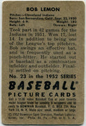 Bob Lemon 1952 Bowman Card #23