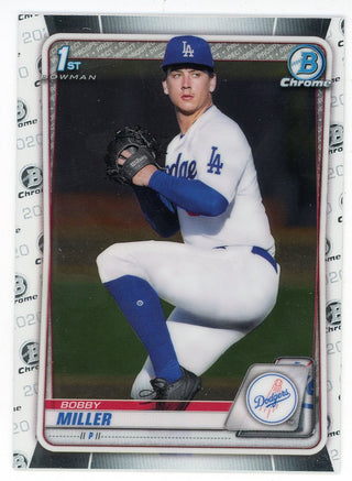 Bobby Miller 2020 Topps Bowman Chrome Card #BD-38