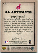 Cliff Lee 2006 Upper Deck Artifacts Jersey Card #NL-CL 80/325