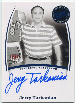 Jerry Tarkanian 2007 Press Pass Autographed Card