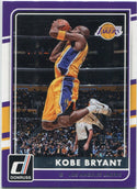 Kobe Bryant 2015 - 2016 Panini Donruss Card #62