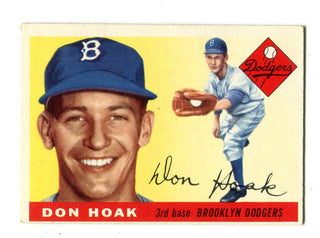 Don Hoak 1955 Topps #40 Card